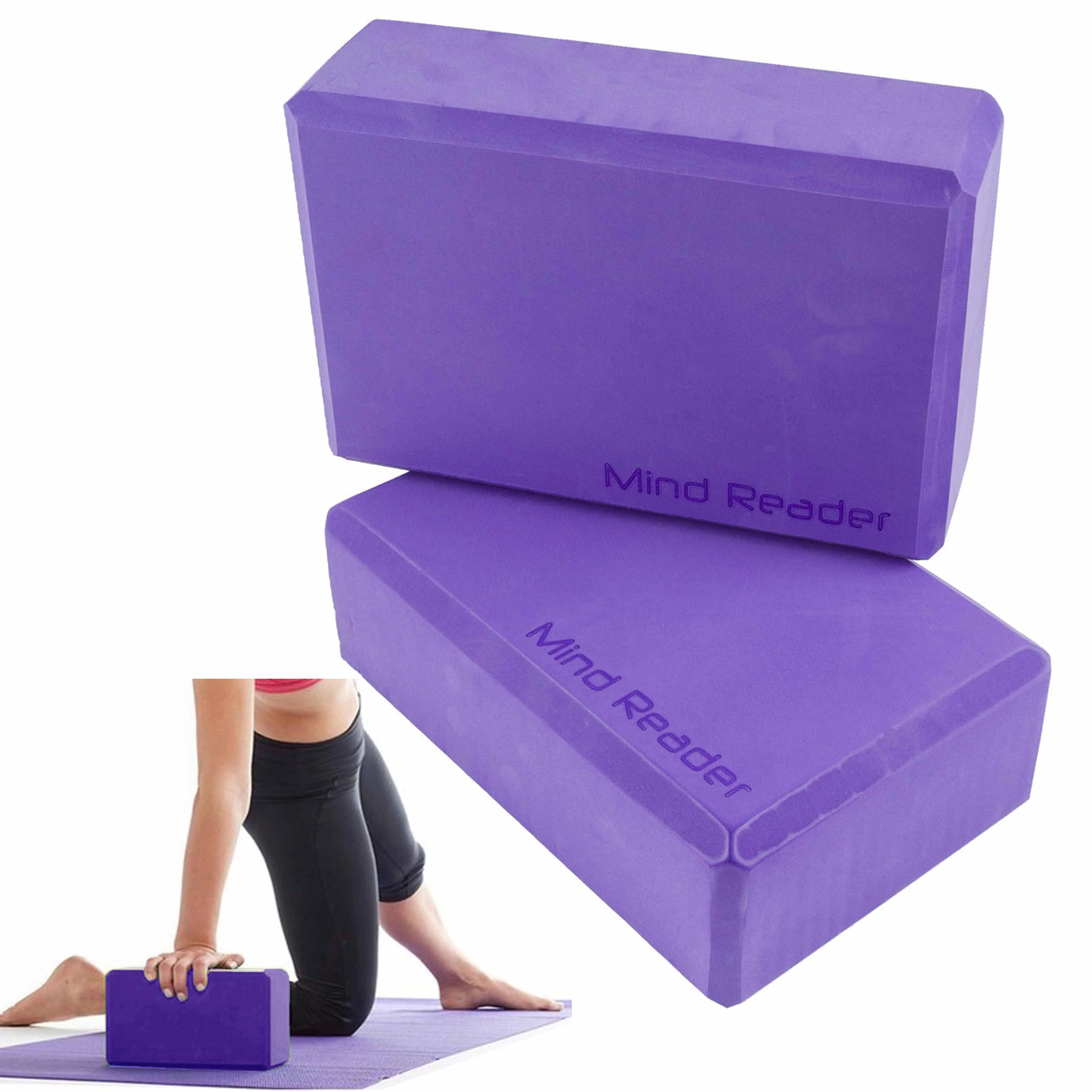 10 Yoga Block Eva Foam Bricks Balance Exercise Prop Stretch Pilate Support Bulk