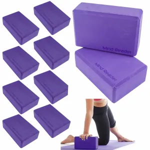 10 Yoga Block Eva Foam Bricks Balance Exercise Prop Stretch Pilate Support Bulk