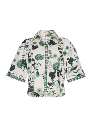 Calvia Shirt in Willa Egret