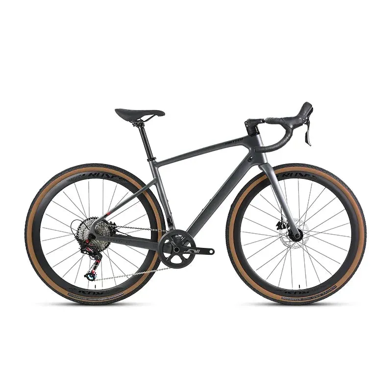 Cheap Carbon Gravel Hydraulic Disc Brake Handlebar Bikes