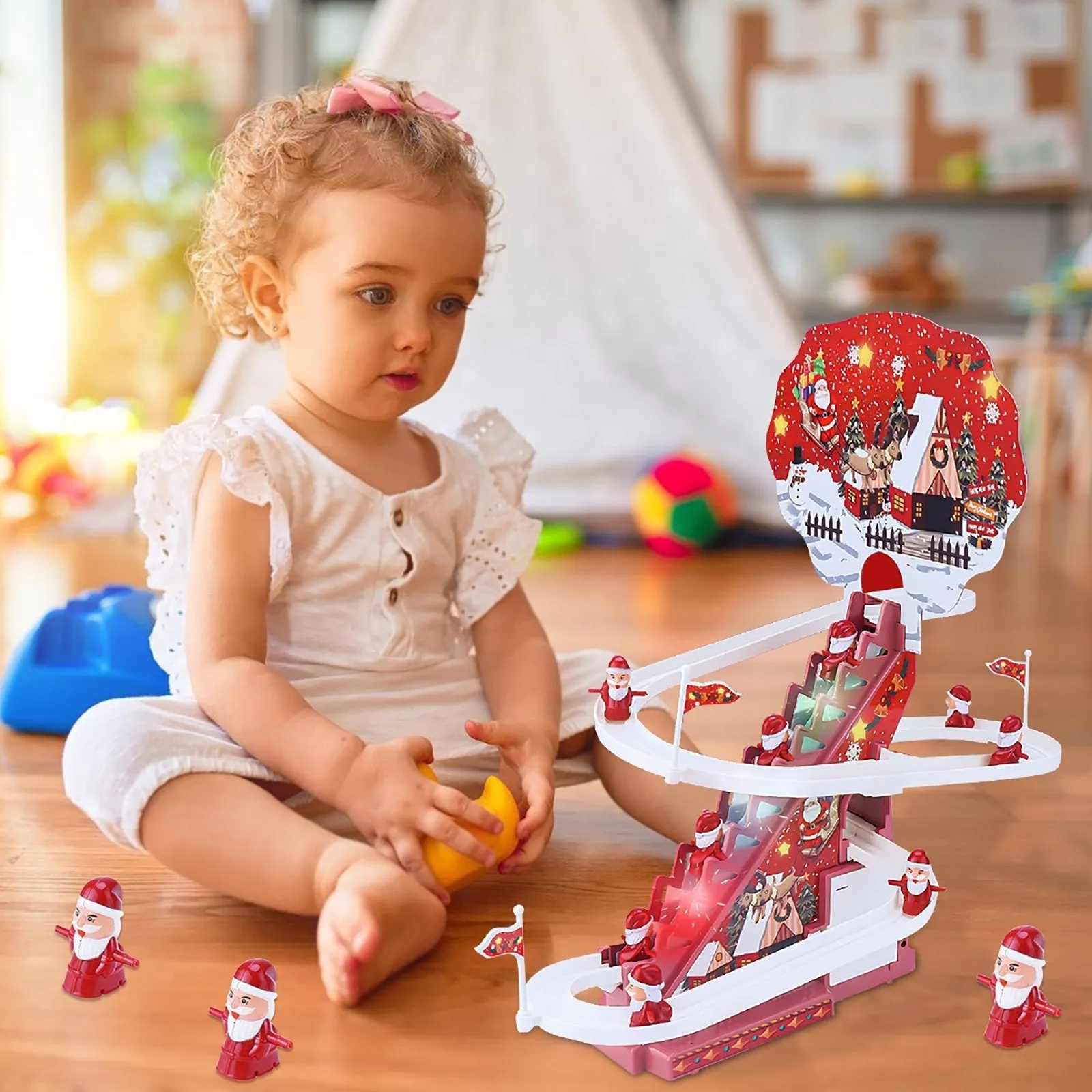 Electric slide toy from Father Christmas