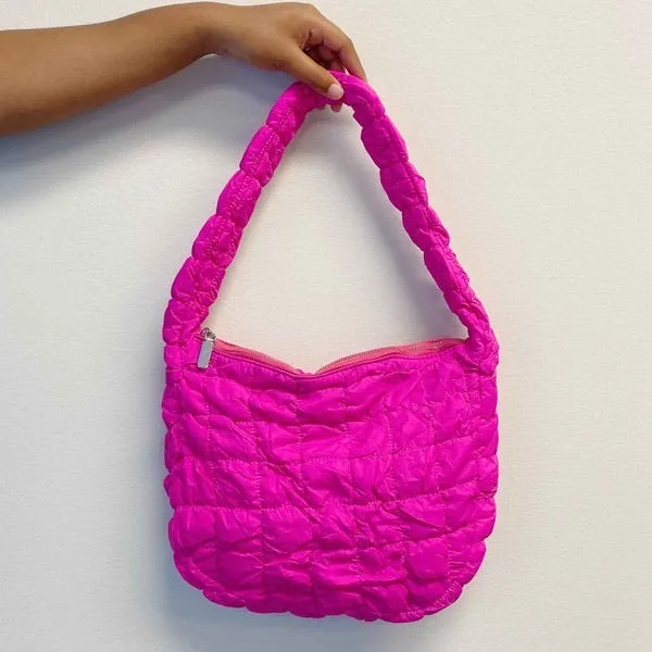 Everyday Pink Quilted Bag