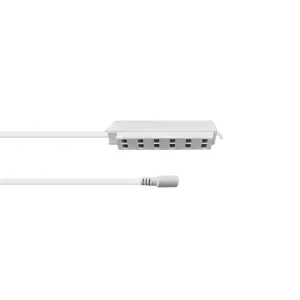 Female DC Plug to 6 Way Molex Connection Terminal Block