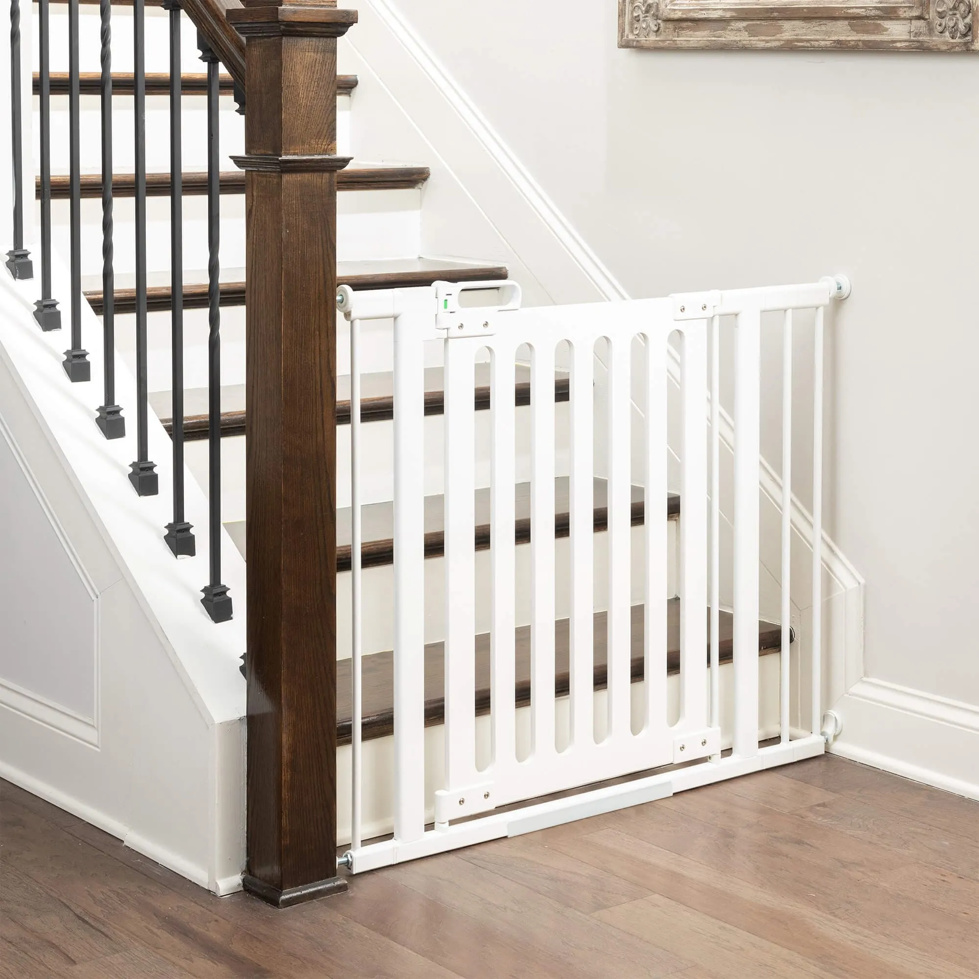 Fred Pressure Fit Wooden Stair Gate