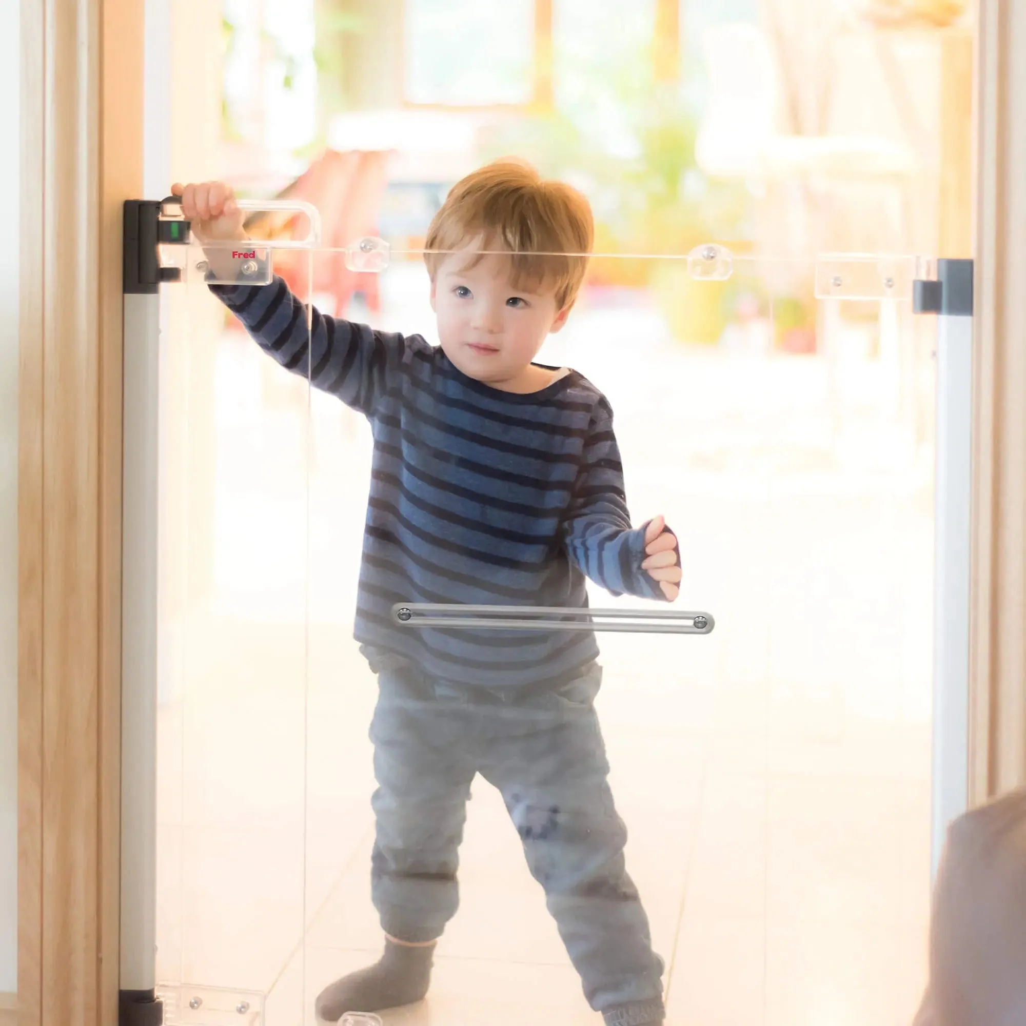 Fred Screw Fit Clear-View Stair Gate