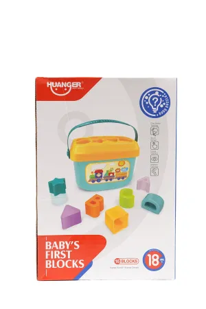 Huanger Baby First Blocks Set