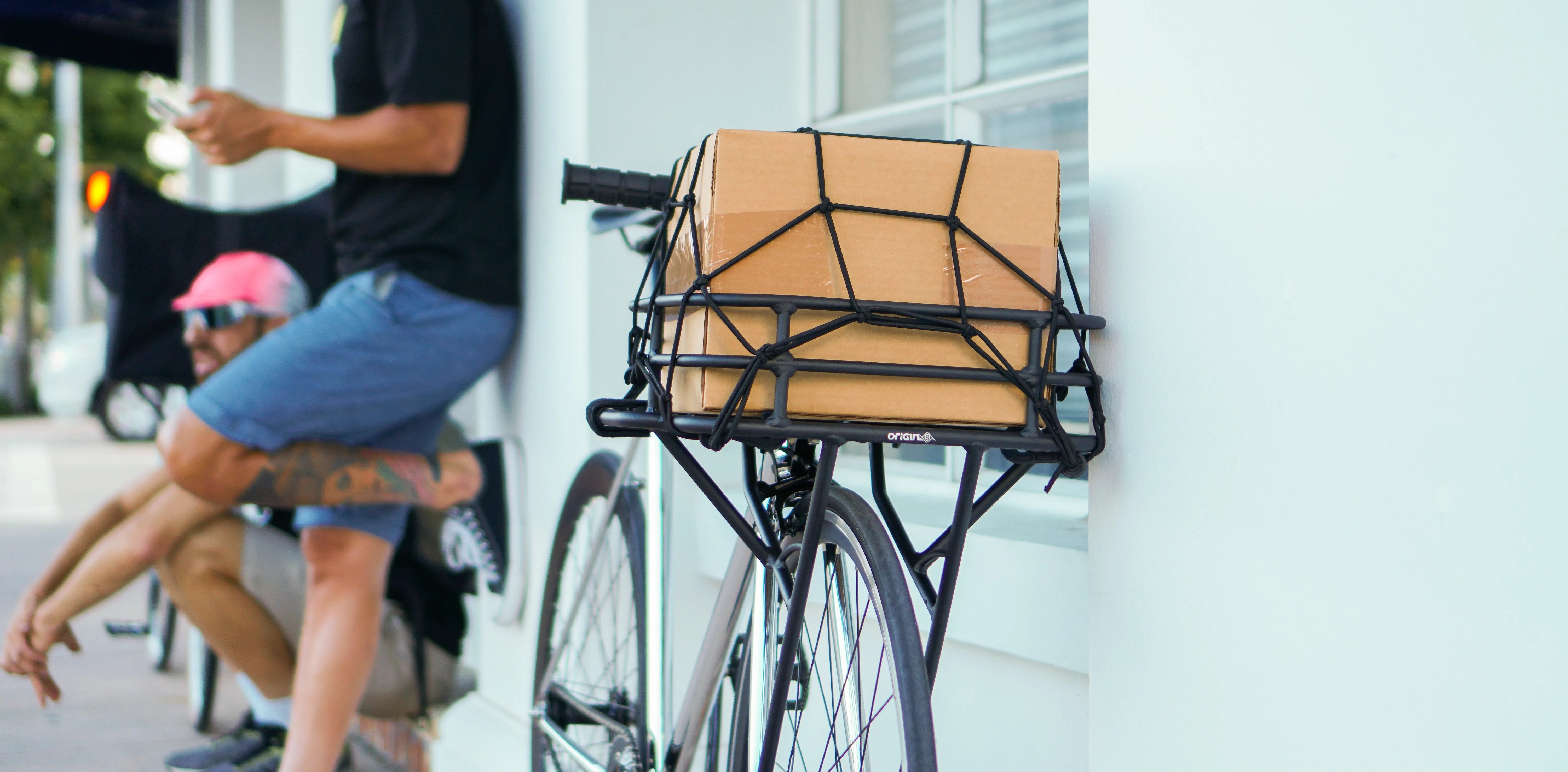 Rush Messenger Front Basket Rack