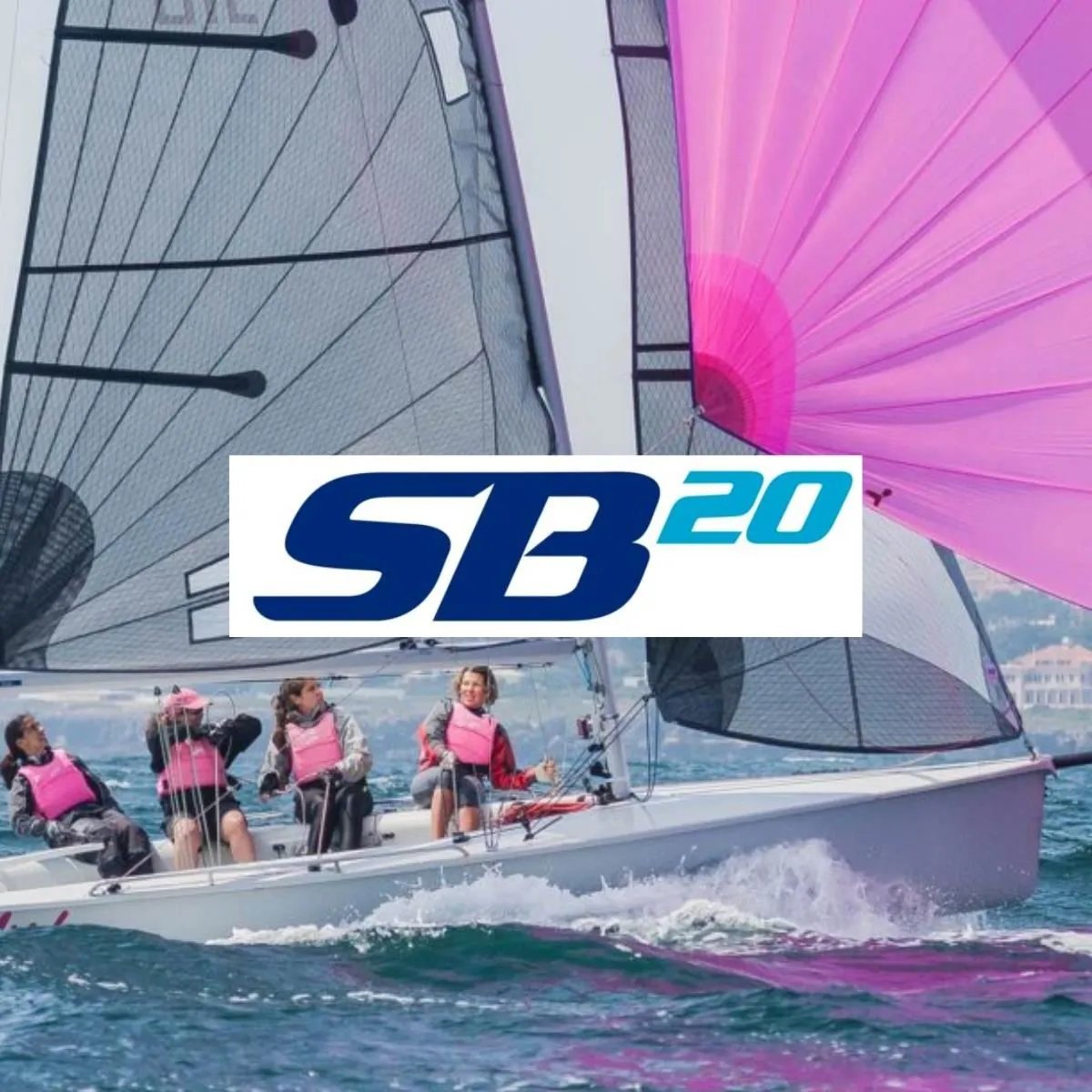 SB20 Harken 57mm Gennaker Sheet Forward Ratchet Block